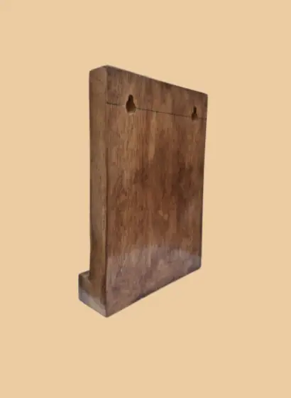 Virge de Guadalupe sobre madera natural - Imagen 5