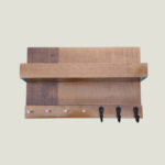 Repisa de madera natural