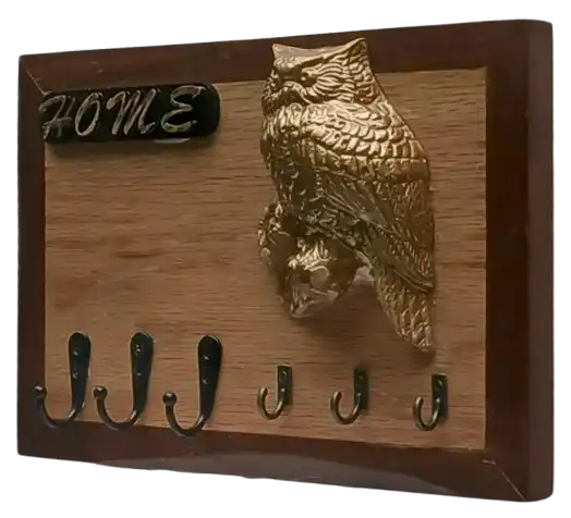 porta llaves de madera para pared