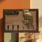 porta llaves de madera para pared